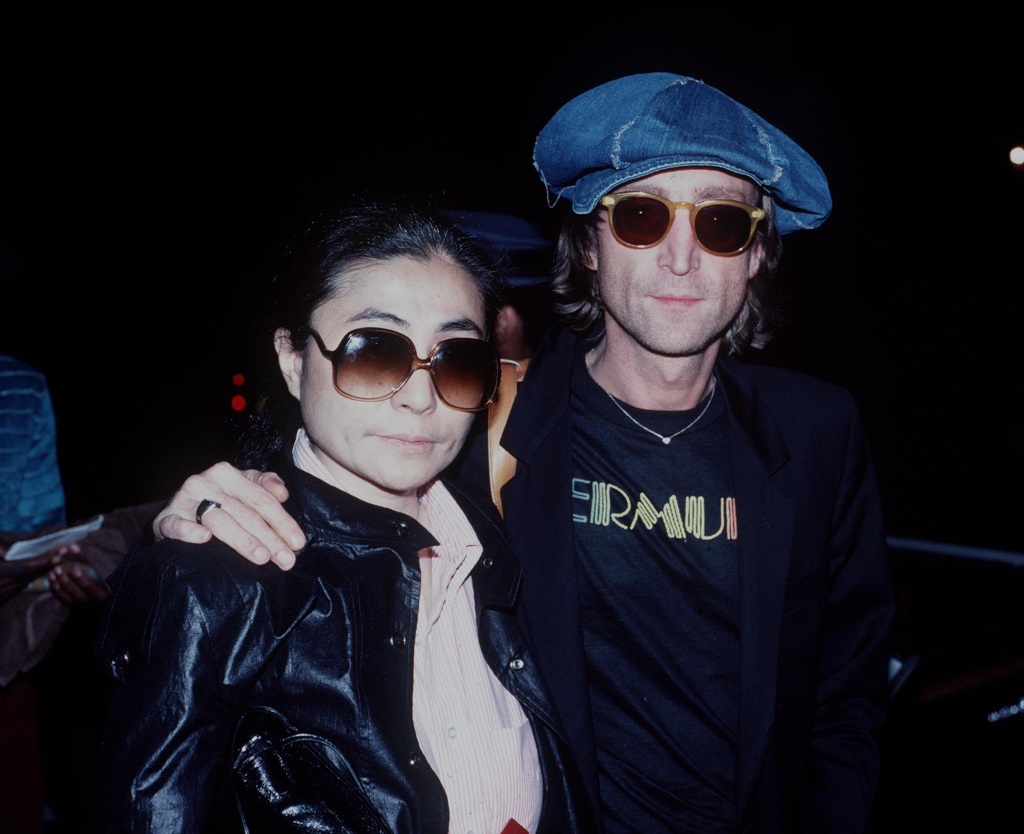 Yoko Ono and John Lennon