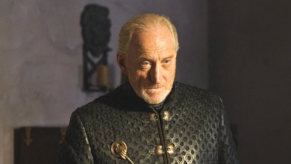 Tywin Lannister looks somber in a scene from 'Game of Thrones.'