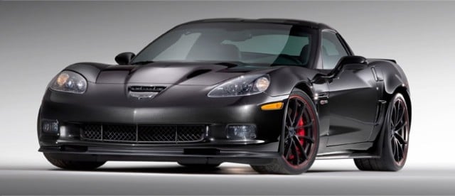 Corvette Z06 Centennial Edition in black