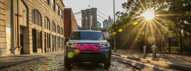Lyft vehicle