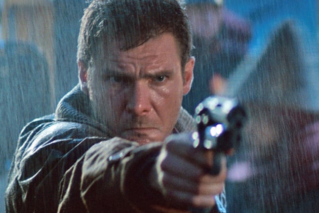 Harrison Ford in Blade Runner