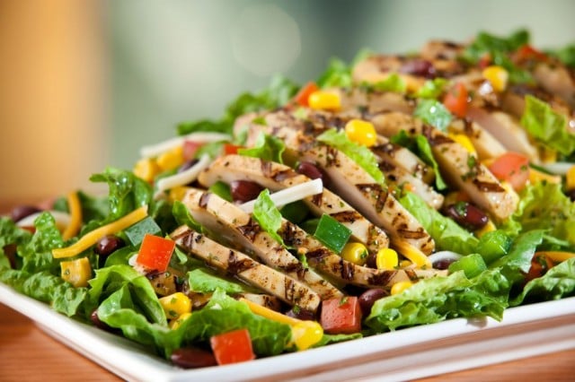 unhealthy restaurant salads