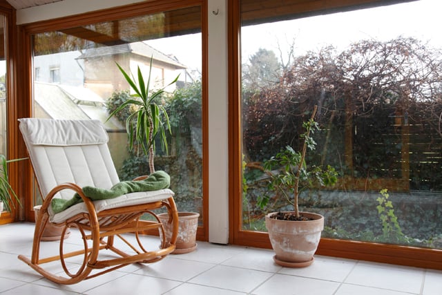 Sunroom addition