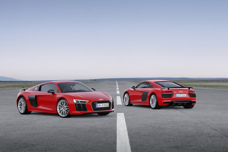 Audi R8 V10 plus Static photo Colour: Dynamit Red
