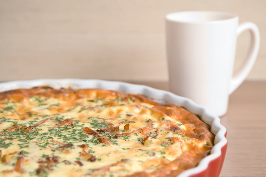 Make French recipes with this French quiche lorraine