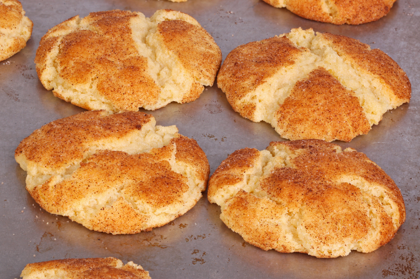 Snickerdoodles, cinnamon cookies