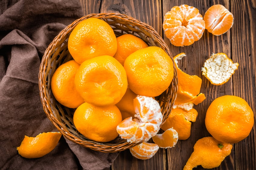 Tangerines, citrus fruit