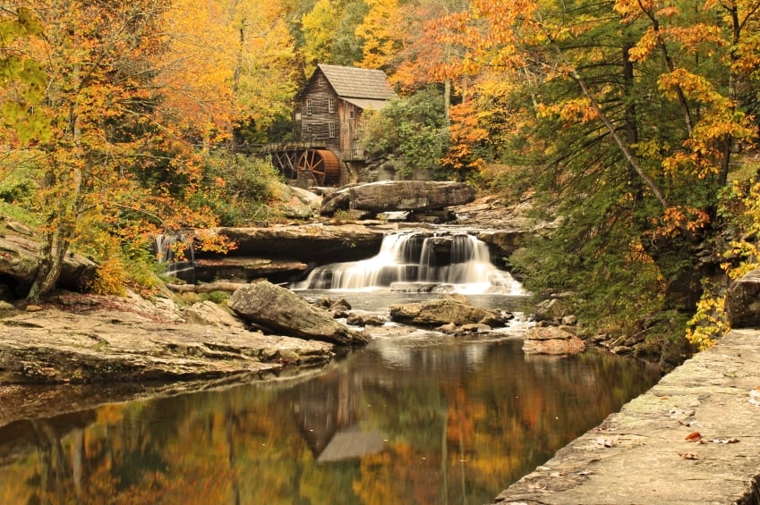 scenery in West Virginia