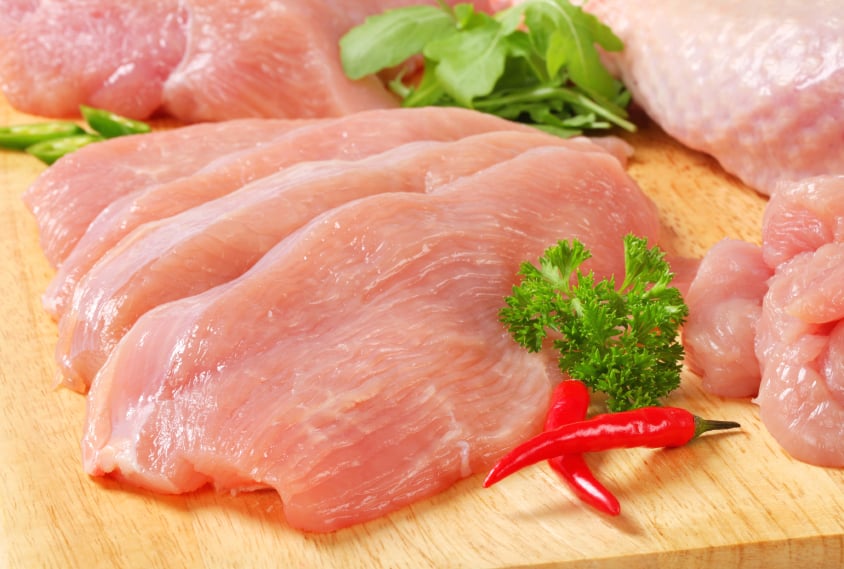 raw meat