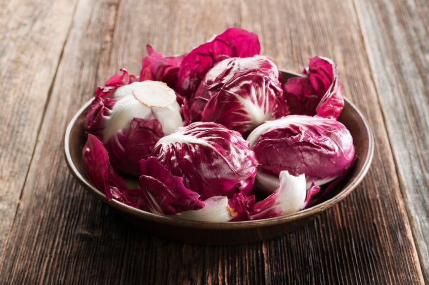 Red cabbage, radicchio
