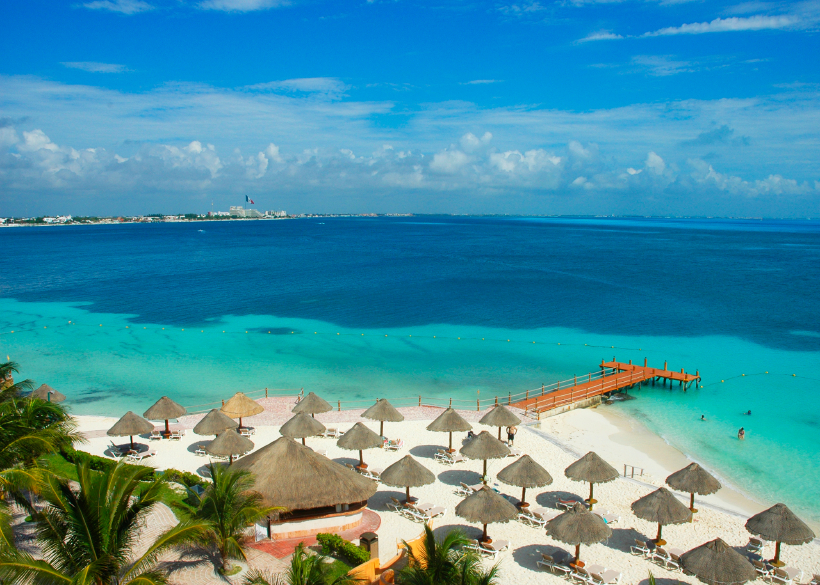 Cancun Mexico, beach