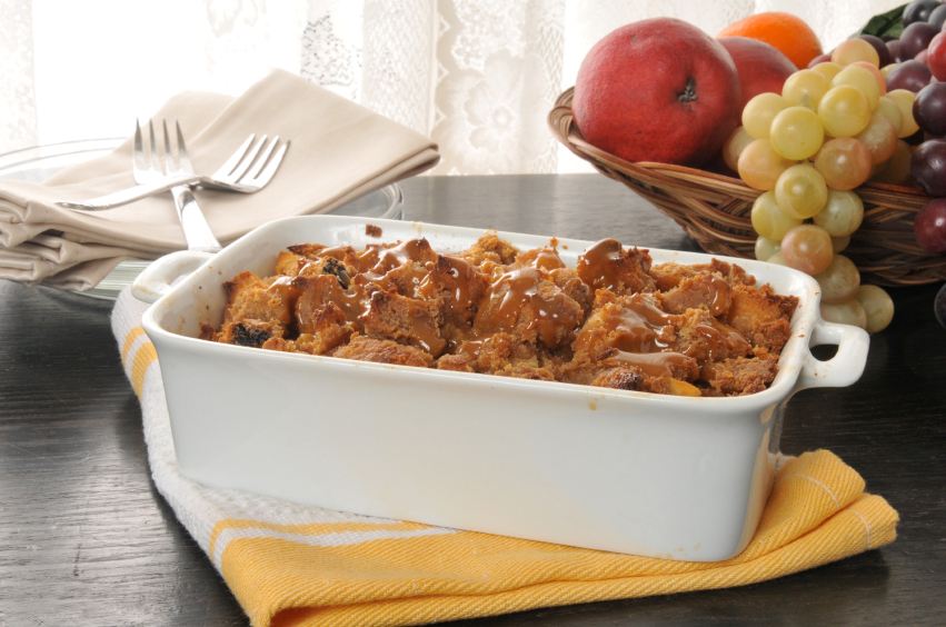 Bread pudding, french toast casserole