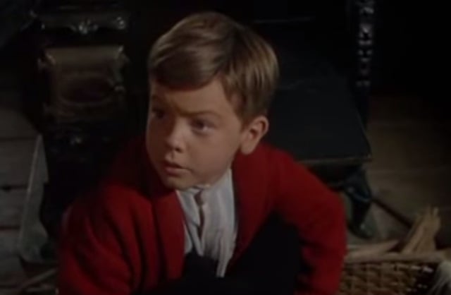 Bobby Driscoll as a child