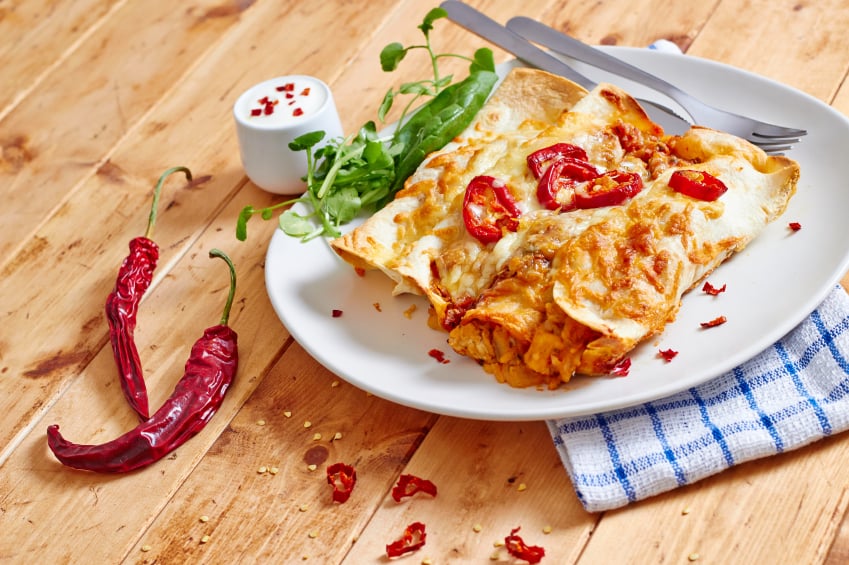 Chicken Enchiladas