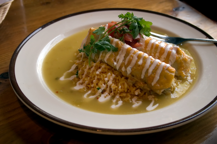 enchiladas verde