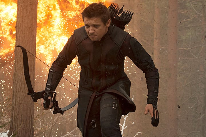 Jeremy Renner in The Avengers | Source: Marvel