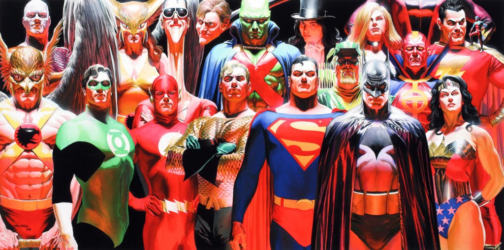 Justice League - DC/Warner (Artwork by Alex Ross)