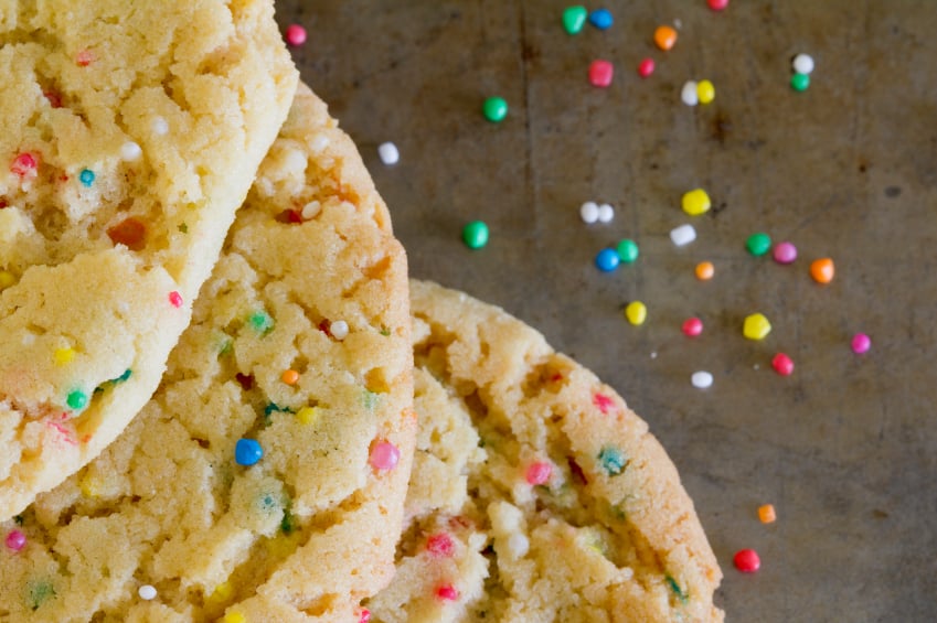 cookies, sprinkles