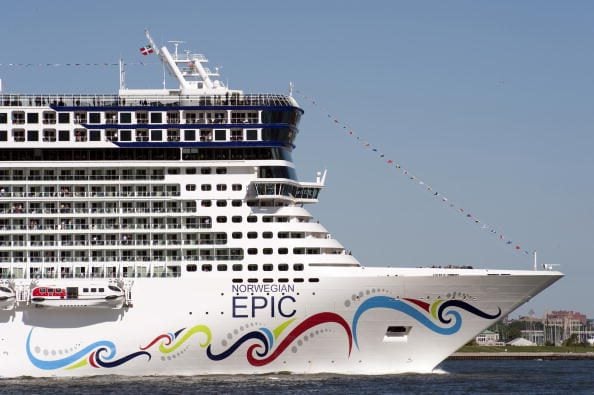 The Norwegian Epic on her Maiden Voyage from Southampton to New York