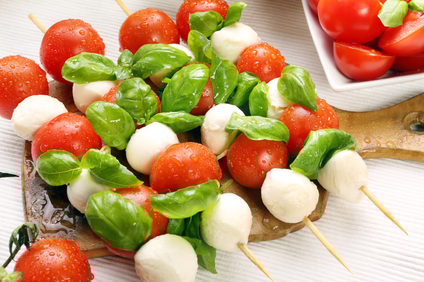 Caprese Salad Skewers