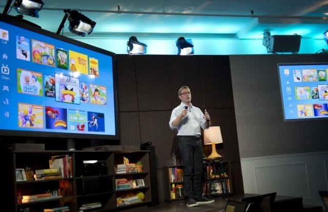 An Amazon exec discussing the Amazon Prime library