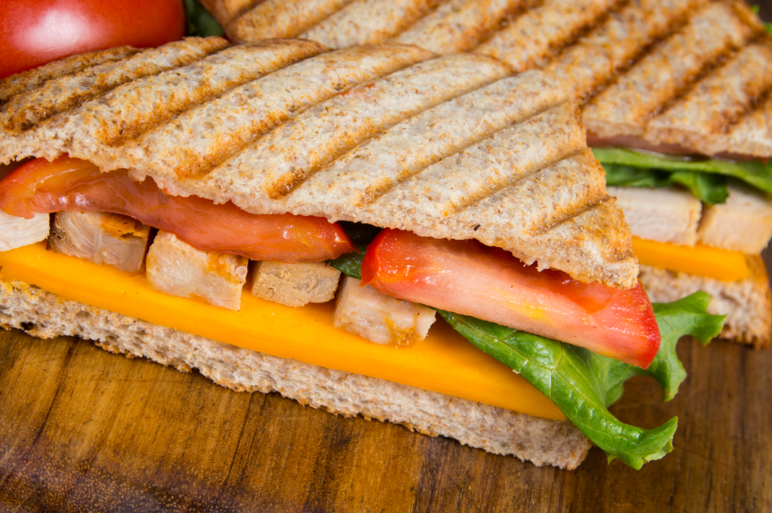 chicken panini with cheddar cheese