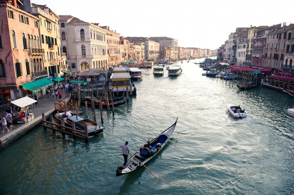 The Grand Canal in Venice, Italy