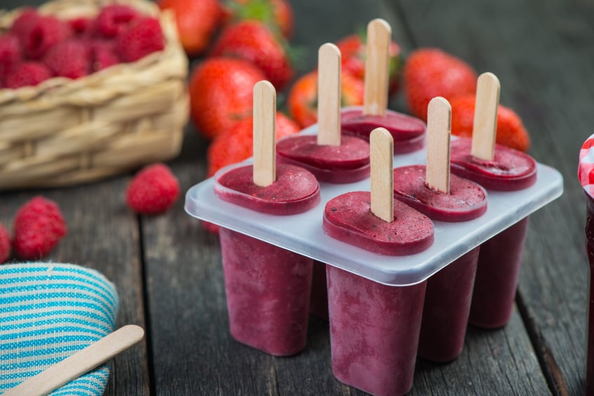Berry ice pops | Source: iStock