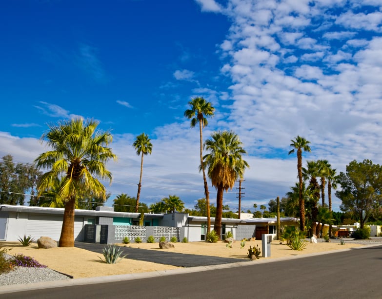 street in Palm Springs