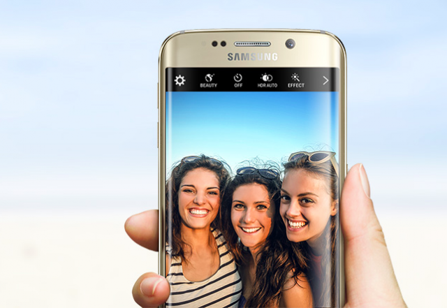 Samsung Galaxy S6 Edge selfie camera