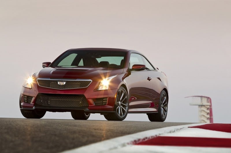 Cadillac ATS from three-quarter angle