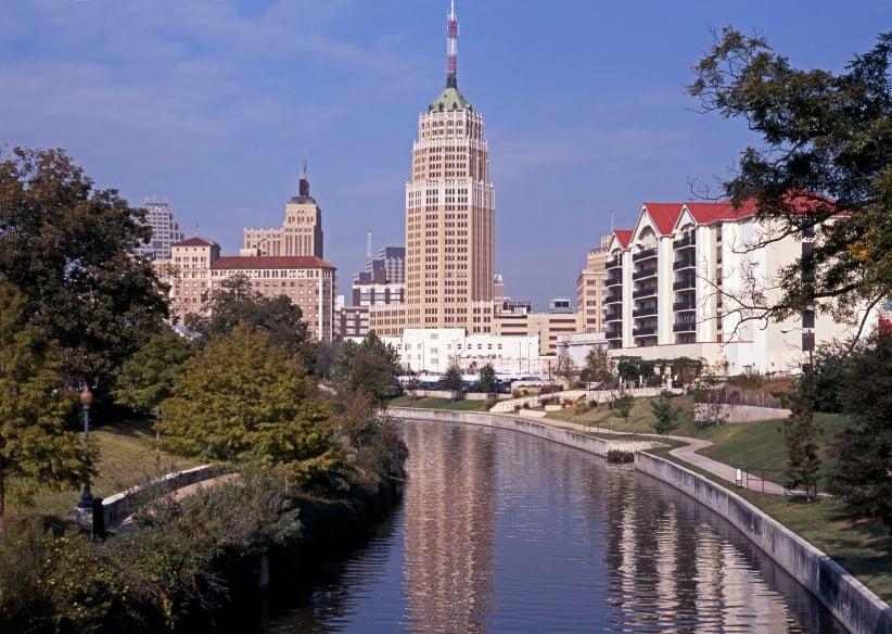 San Antonio city view
