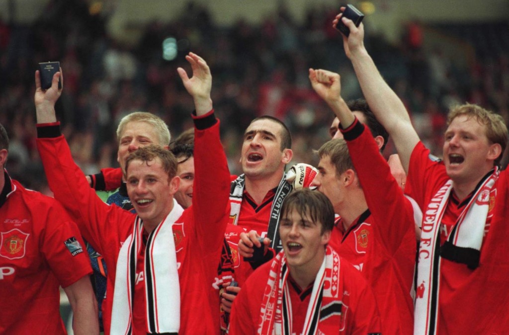 Cheering athletes in The Class of '92