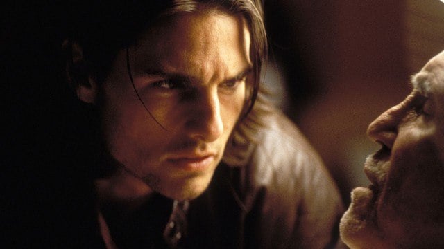 Tom Cruise and Jason Robards in Magnolia