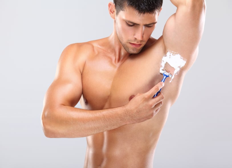 men's body hair grooming