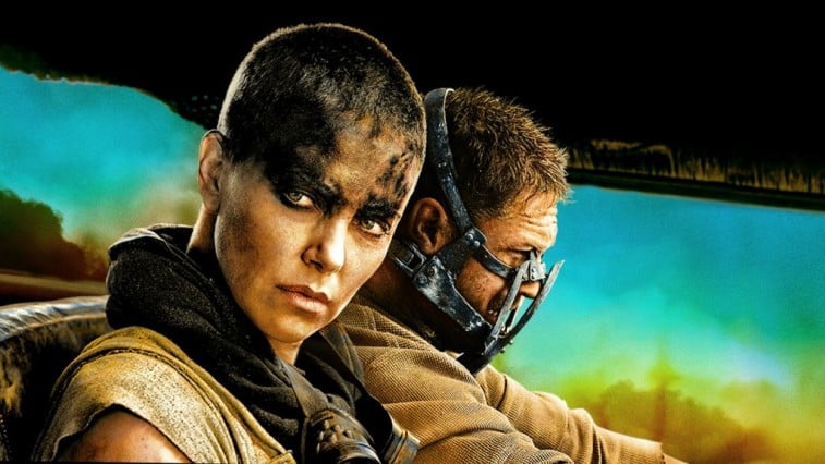 Charlize Theron and Tom Hardy in 'Mad Max: Fury Road'
