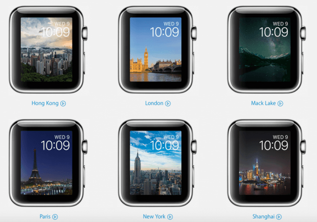 New Apple Watch faces with watchOS 2