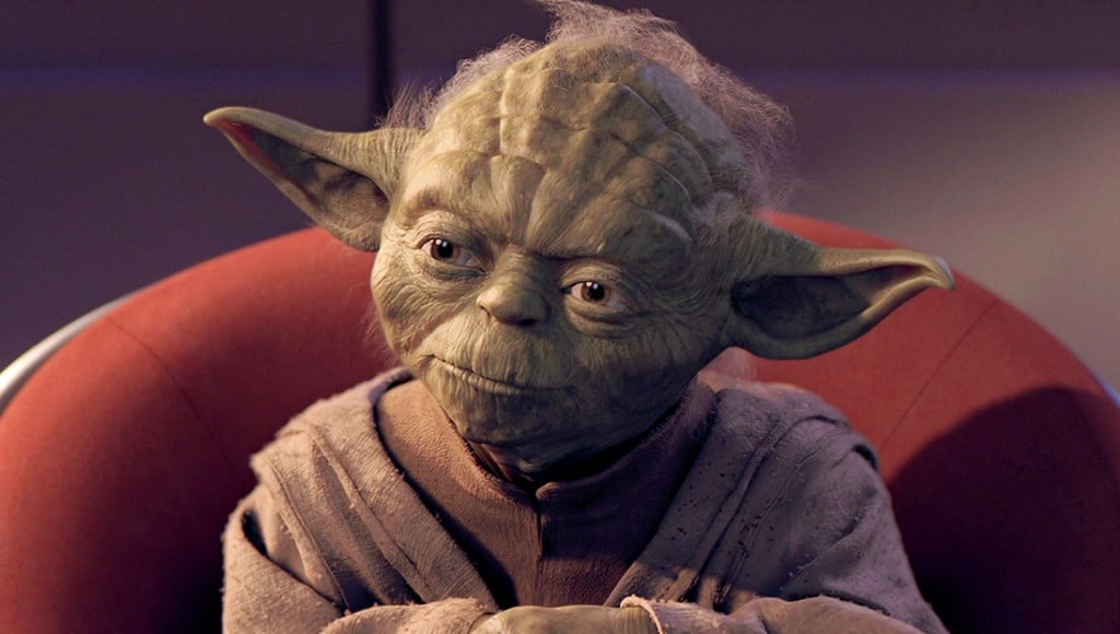 Yoda in 'Star Wars: The Phantom Menace'