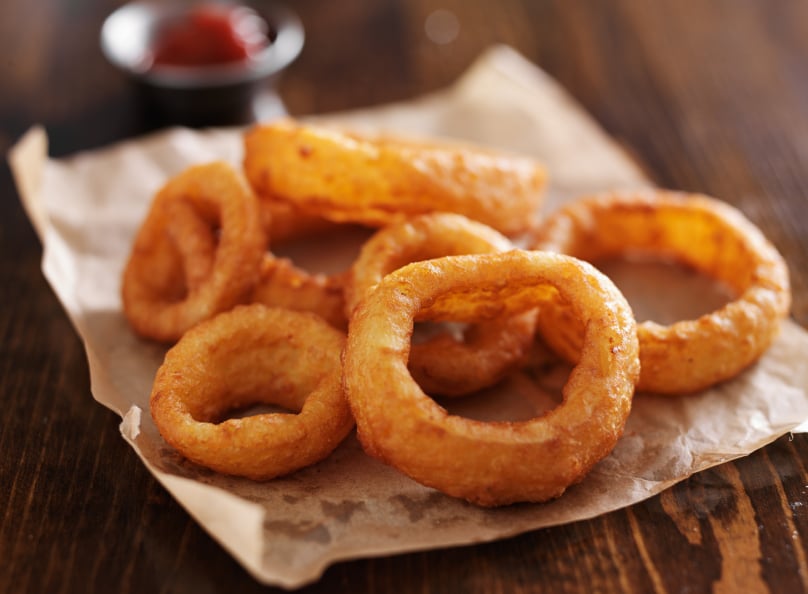 fried onion rings