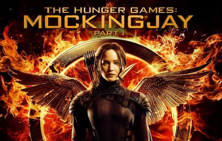 Jennifer Lawrence on The Hunger Games: Mockingjay, Part 1 – Original Motion Picture Soundtrack cover