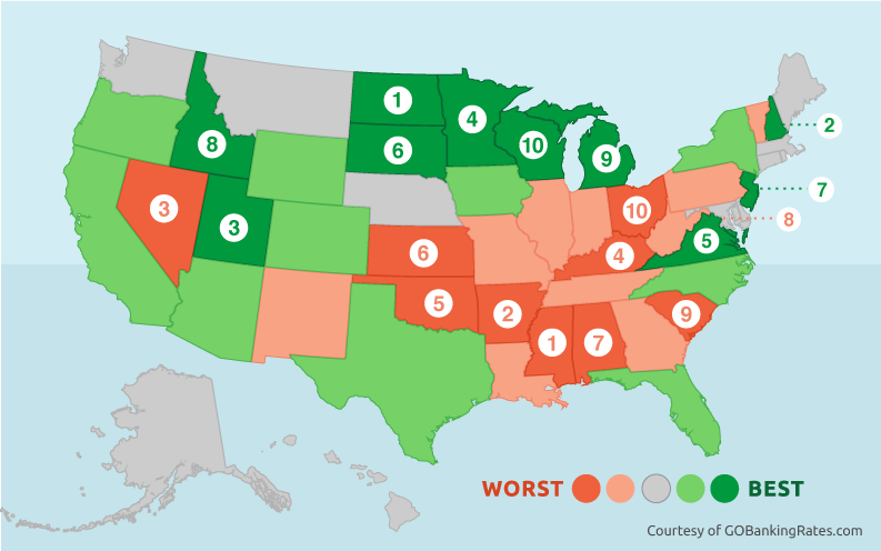 10 States Where People Are Smartest About Money