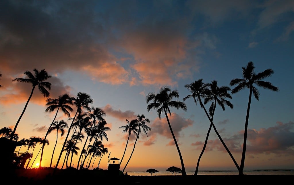 Sunrise in Honolulu 