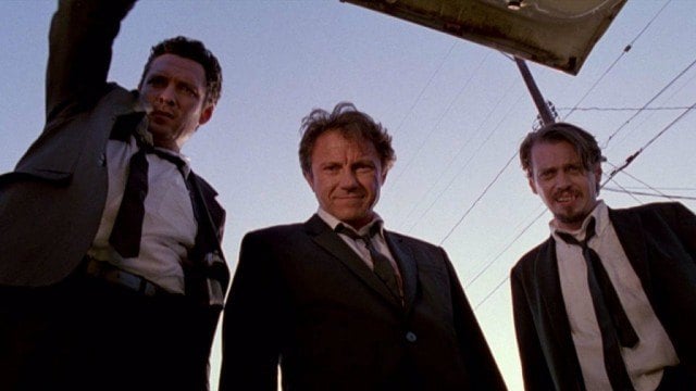 Michael Madsen, Harvey Keitel and Steve Buscemi in 'Reservoir Dogs'