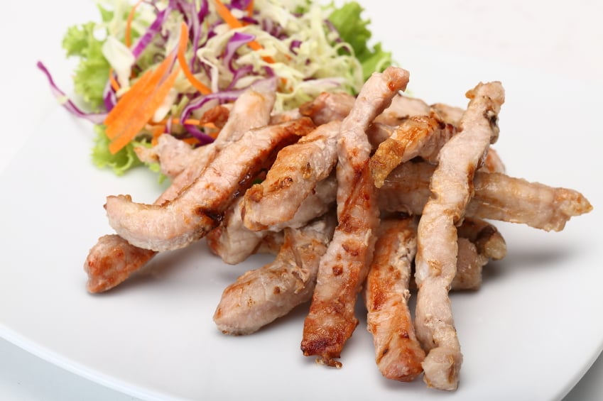 pork and slaw