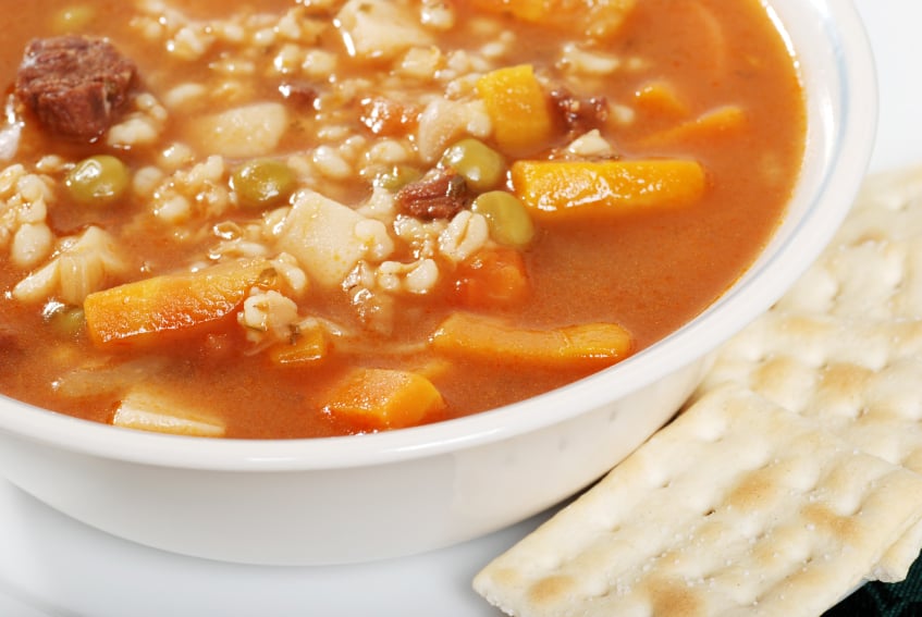 Barley soup