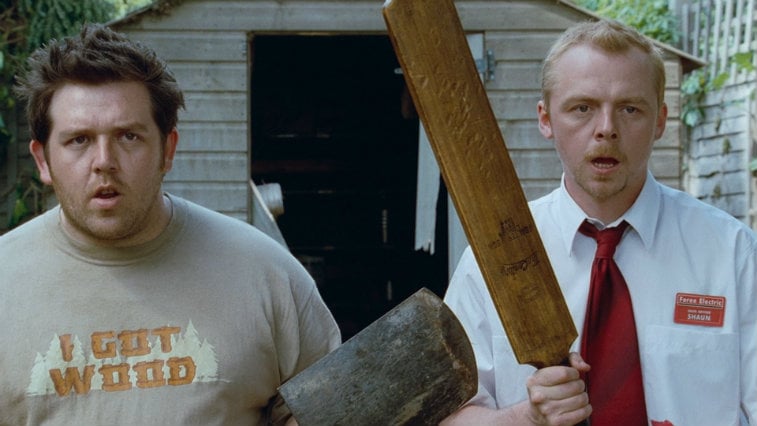 Nick Frost and Simon Pegg in 'Shaun of the Dead'