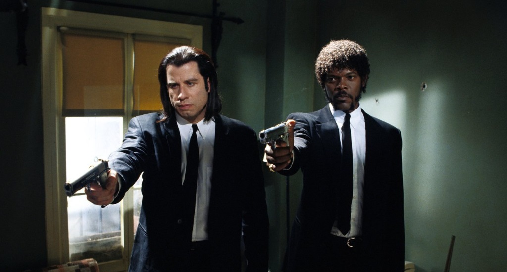 Screenshot from cult classic Pulp Fiction