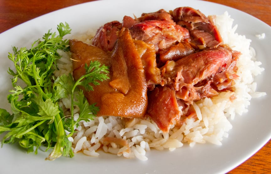 slow cooked thai pork