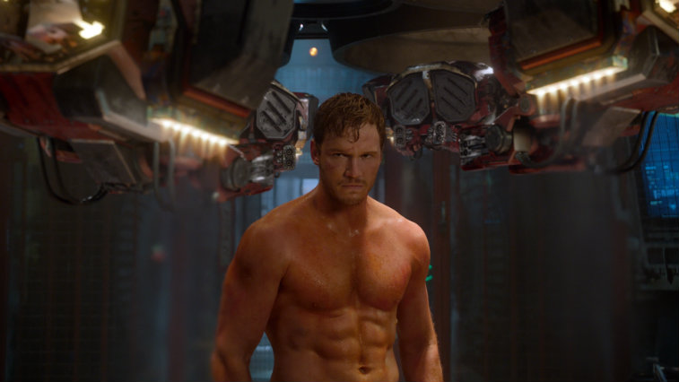 Chris Pratt in Guardians of the Galaxy