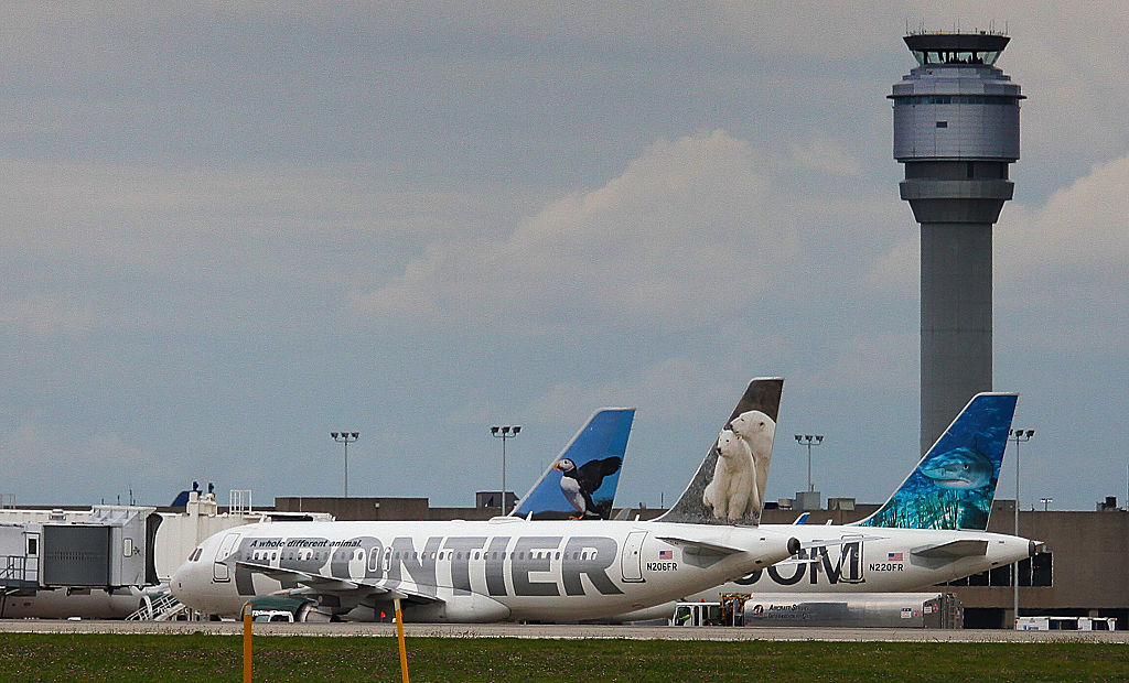 Frontier airplane